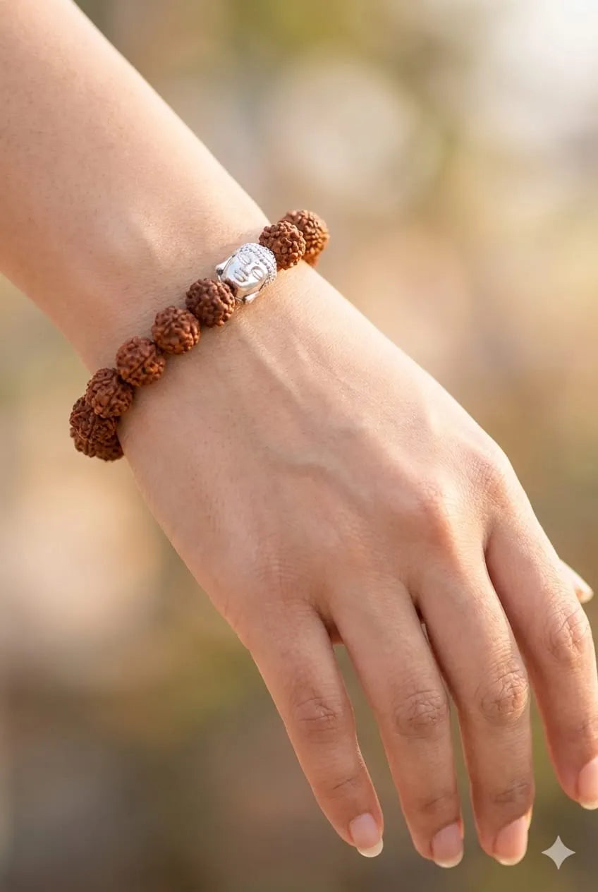 5 Mukhi Rudraksha Energy Bracelet