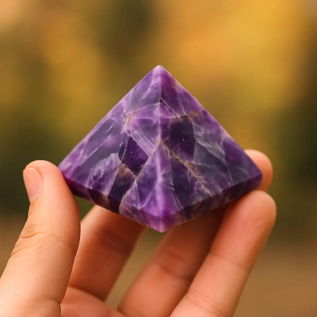 Amethyst Energy Pyramid