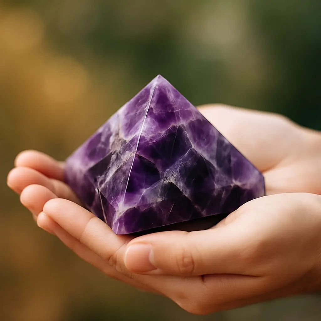 Amethyst Energy Pyramid