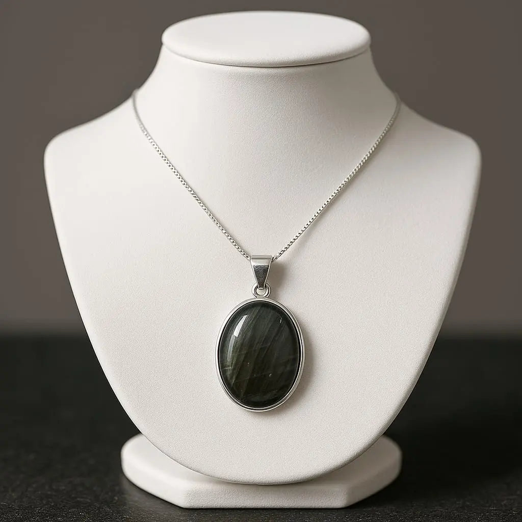 Black Onyx Protection & Power Pendant