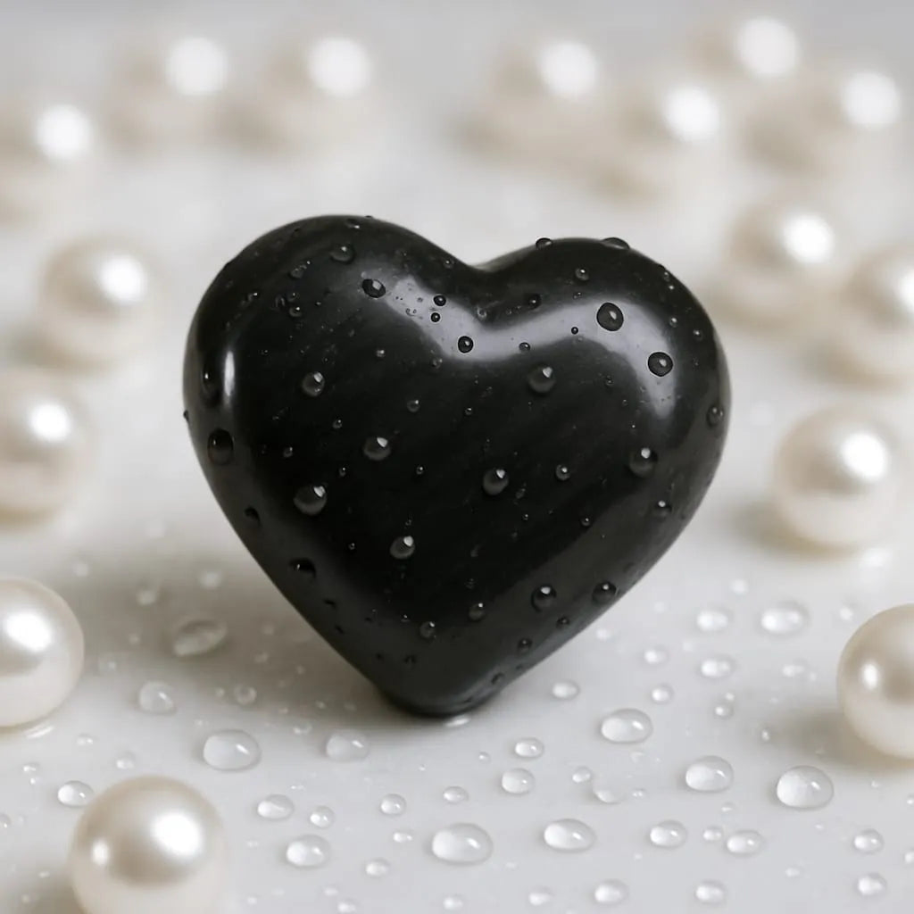 Black Tourmaline Healing Heart