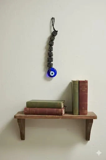 Black Tourmaline Evil Eye Protection Hanging