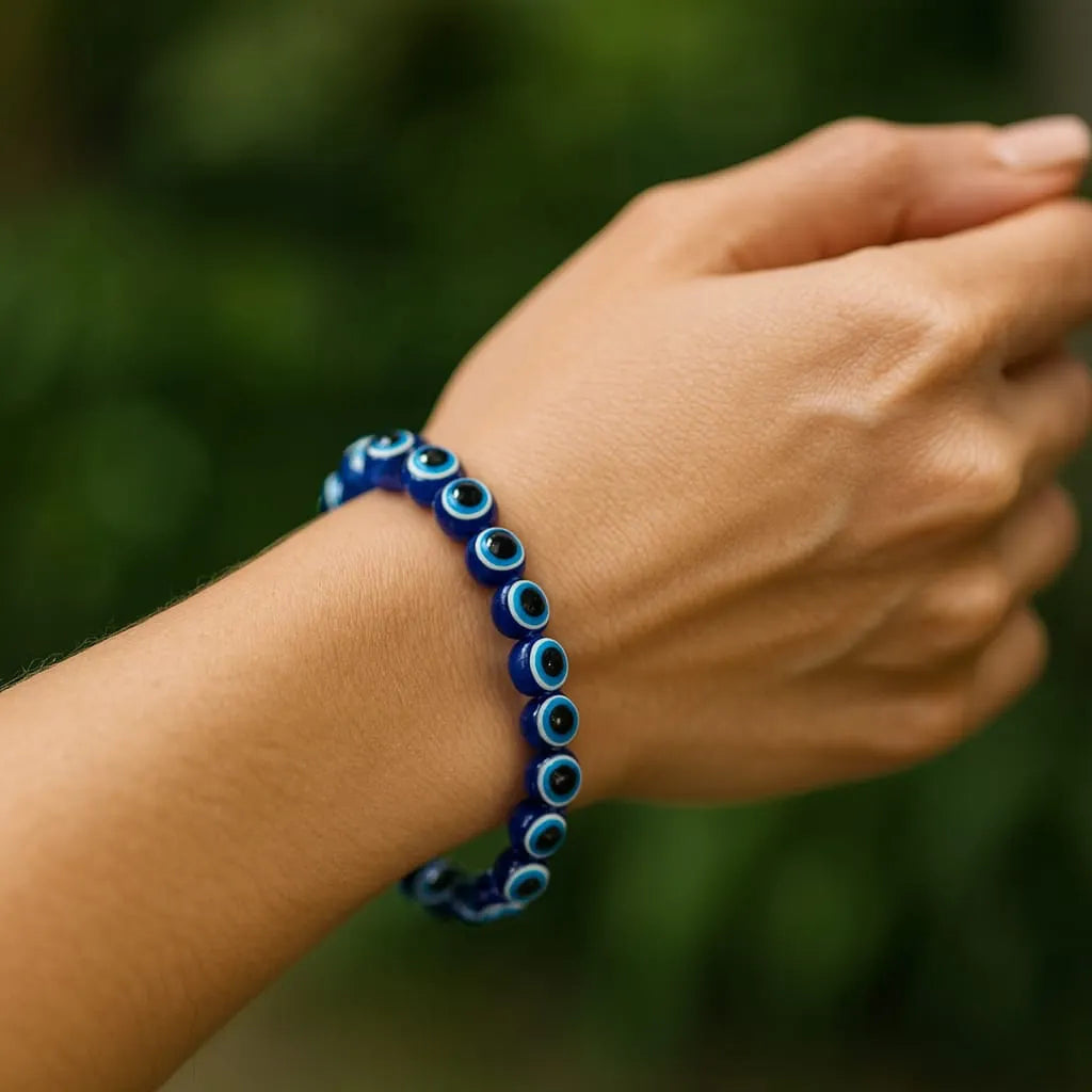 Blue Evil Eye Protection Bracelet