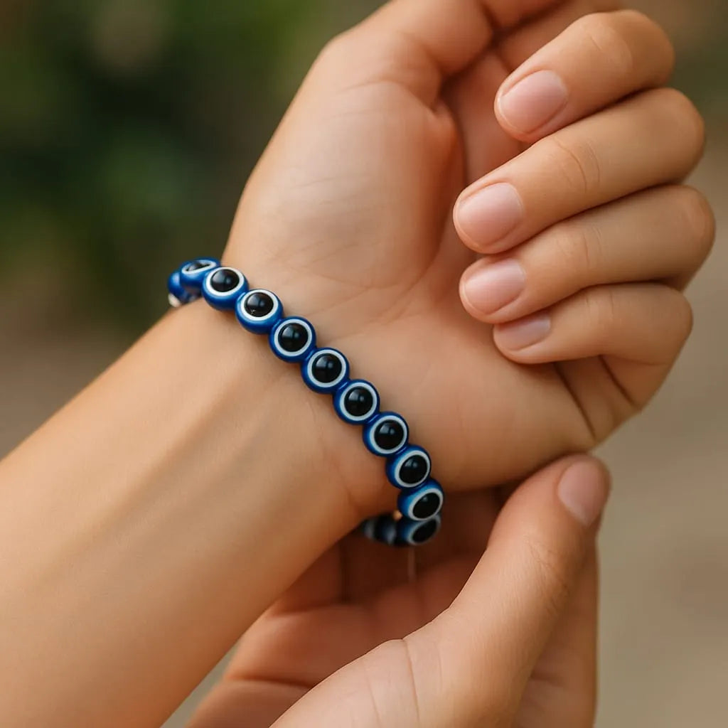 Blue Evil Eye Protection Bracelet
