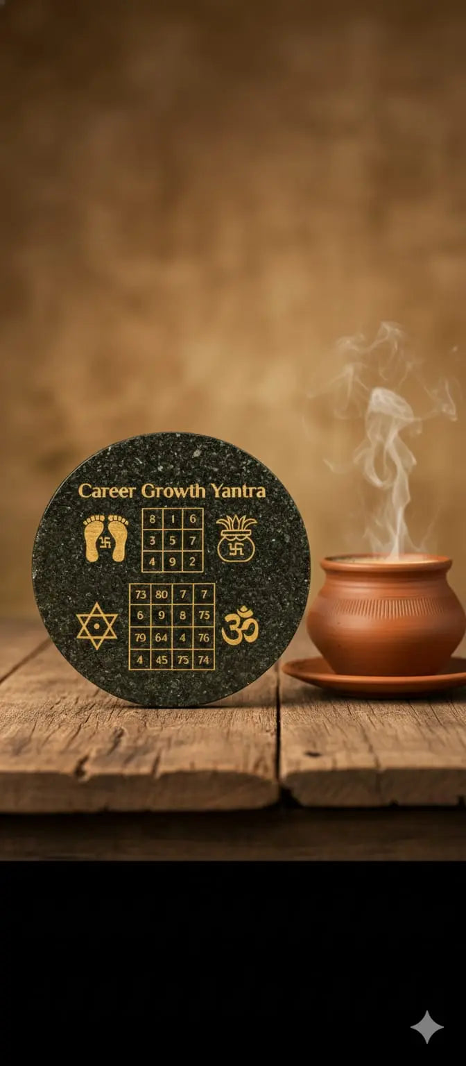 Career Growth Pyrite Coaster
