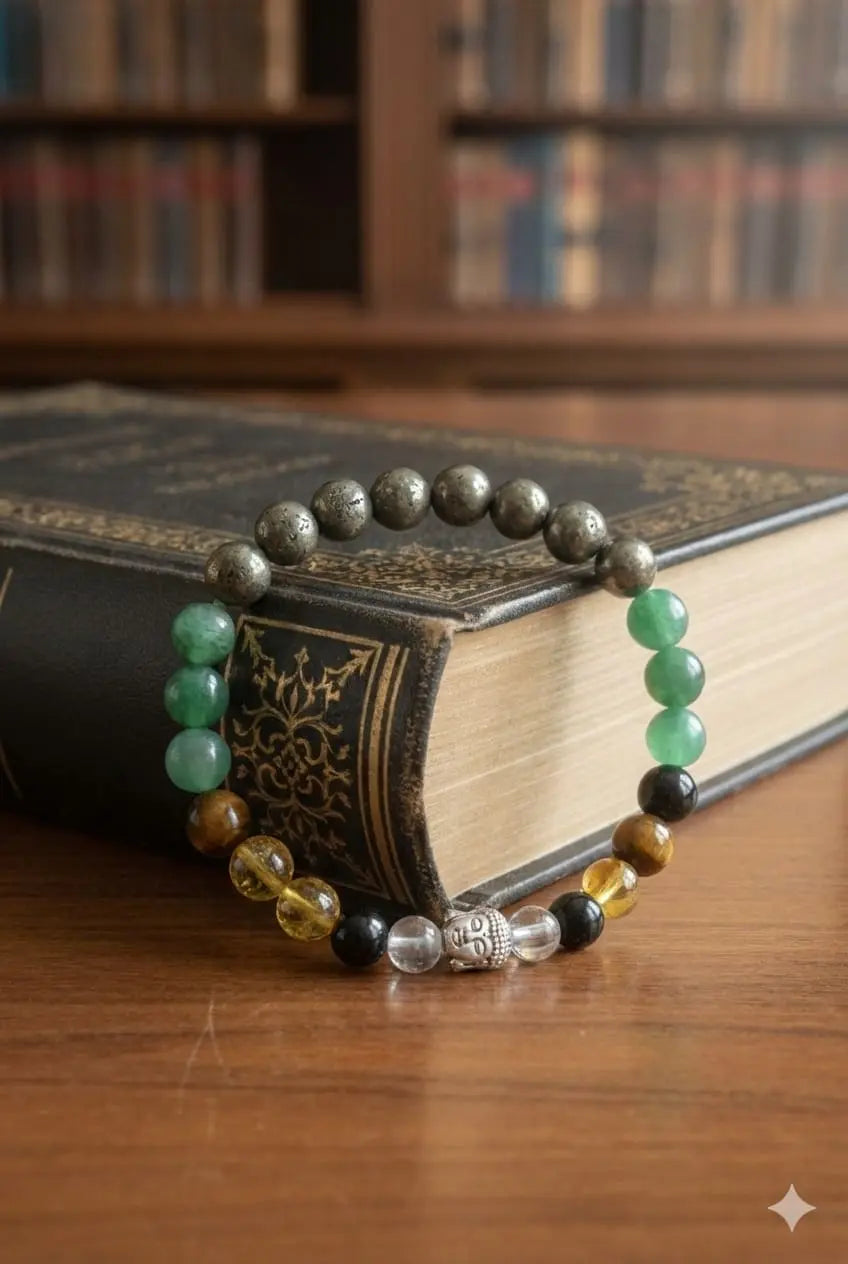 Golden Abundance Manifest Bracelet