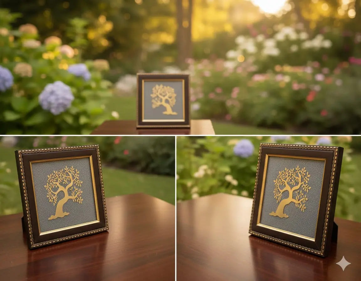 Tree of Life Frame with Pyrite