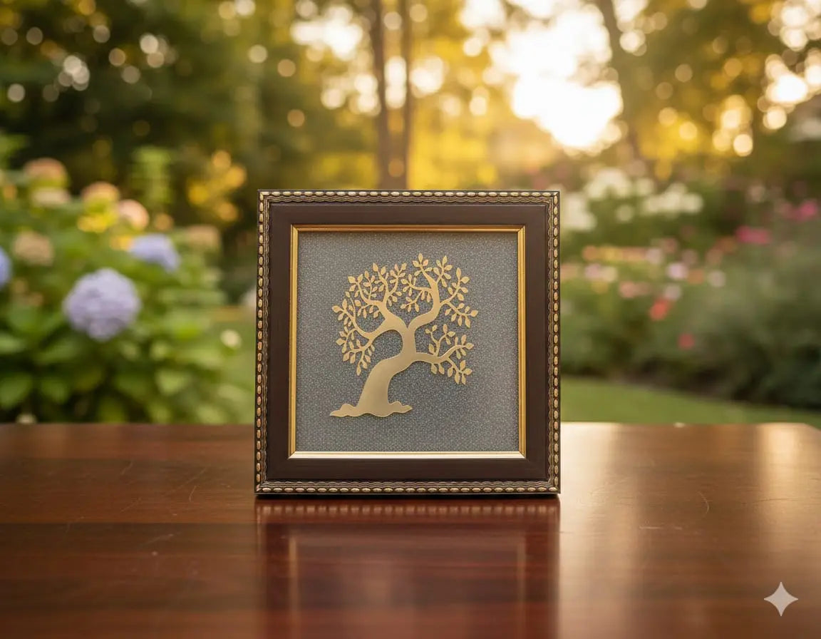 Tree of Life Frame with Pyrite