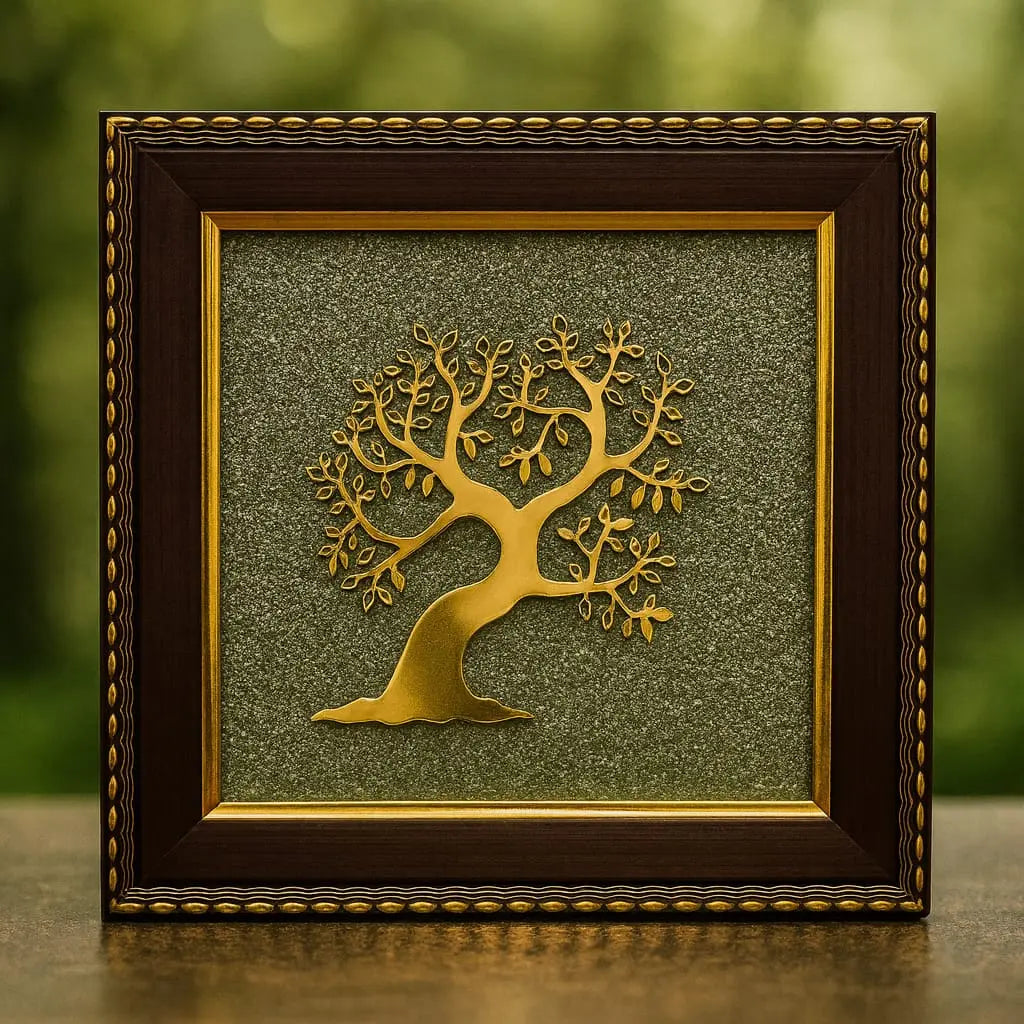 Tree of Life Frame with Pyrite