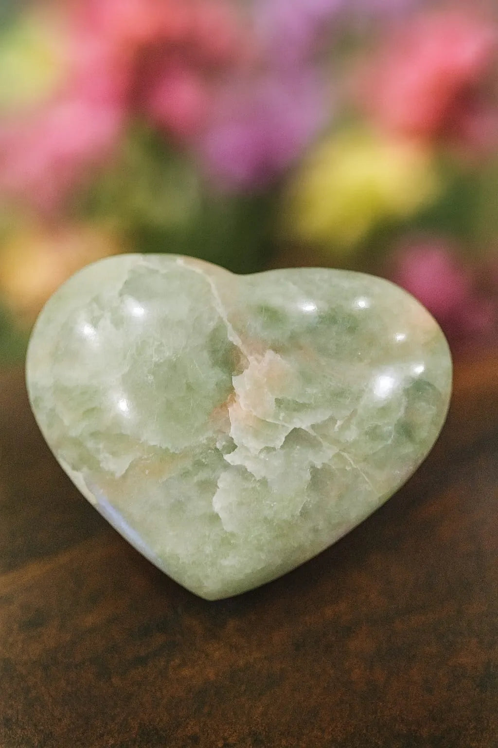 Green Aventurine Heart