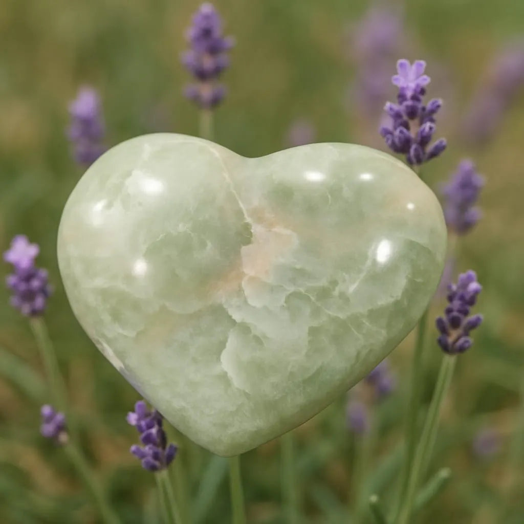 Green Aventurine Heart