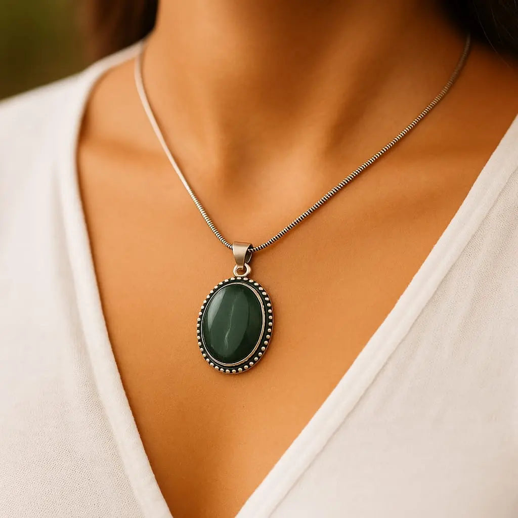 Green Jade Pendant