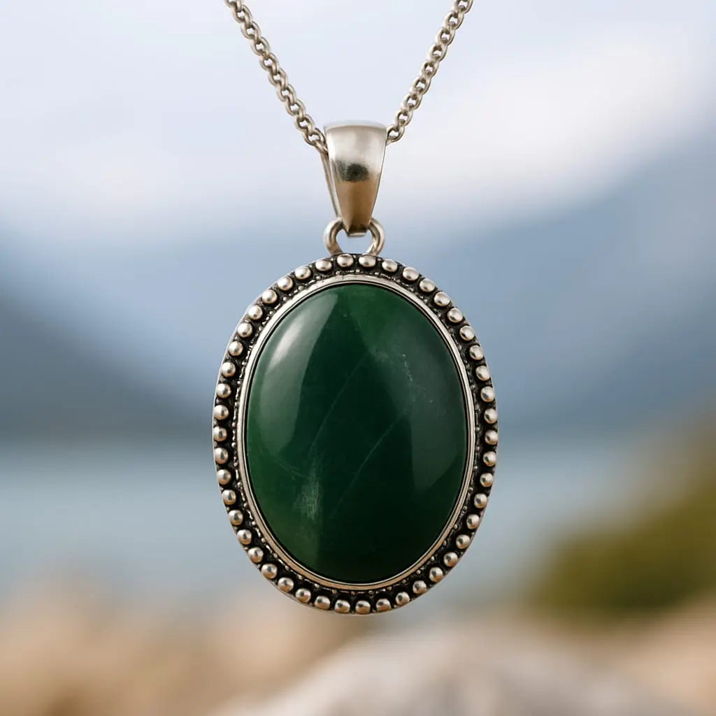 Green Jade Pendant