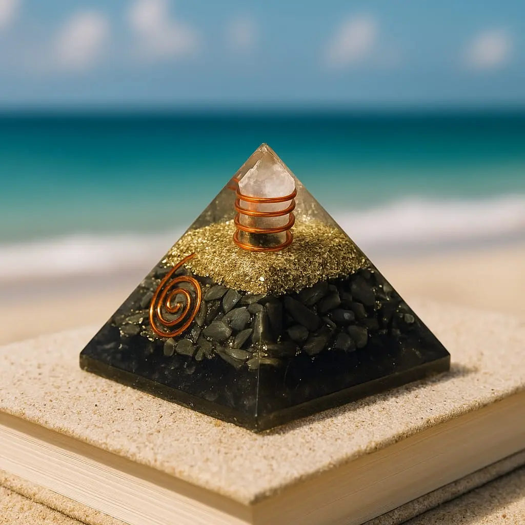 Pyrite Orgonite Pyramid