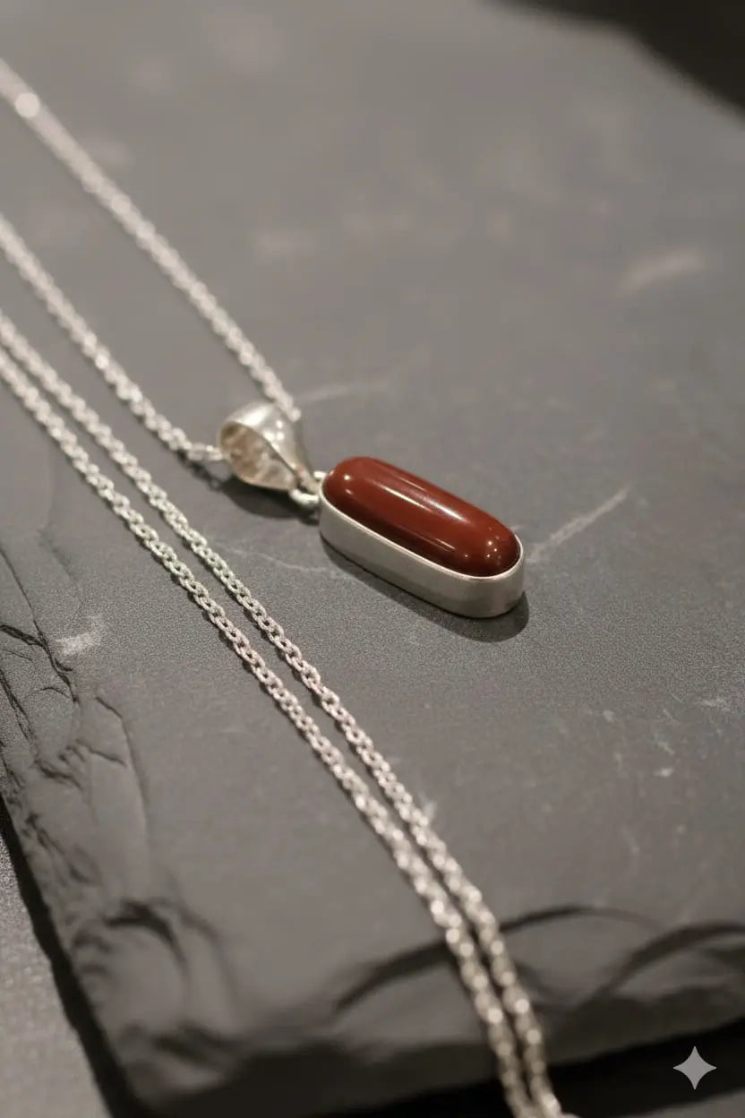 Red Jasper Energy Booster Pendant
