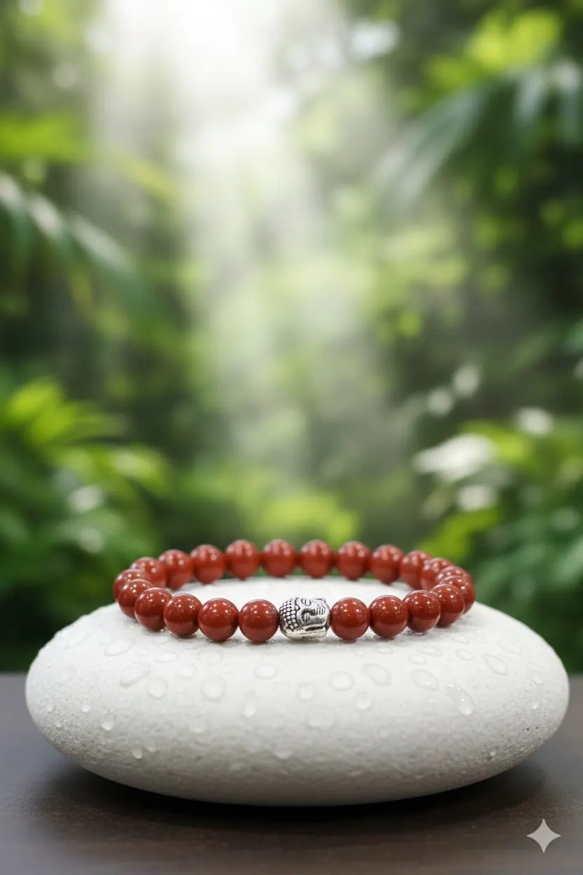 Red Jasper Confidence & Grounding Bracelet
