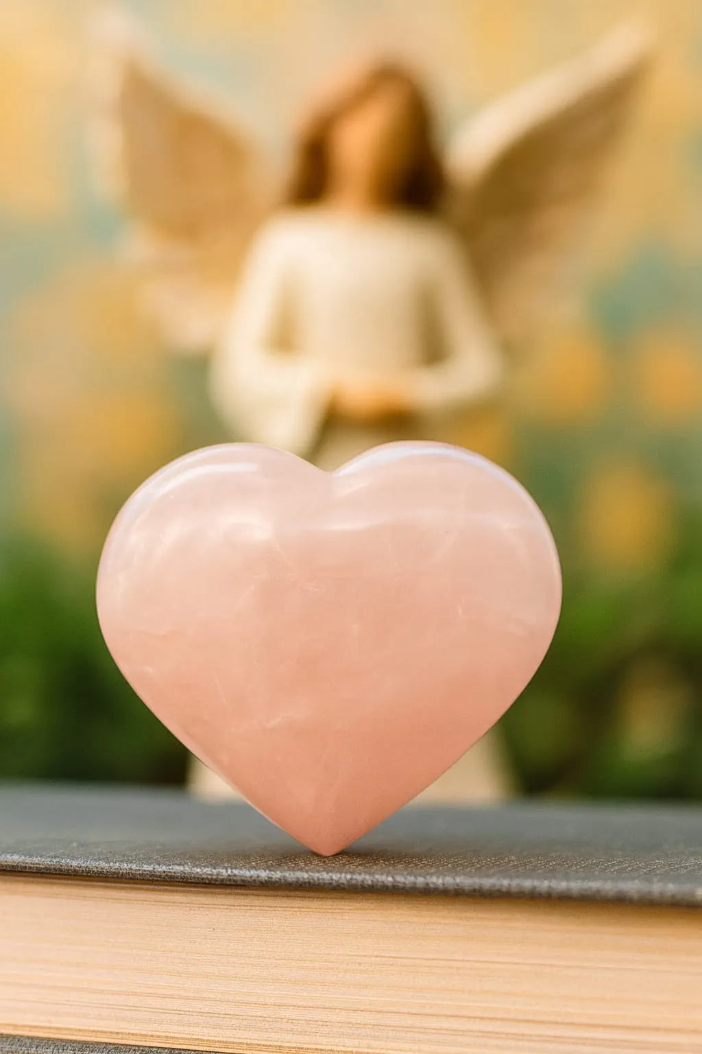 Rose Quartz Healing Sphere/Ball With Stand