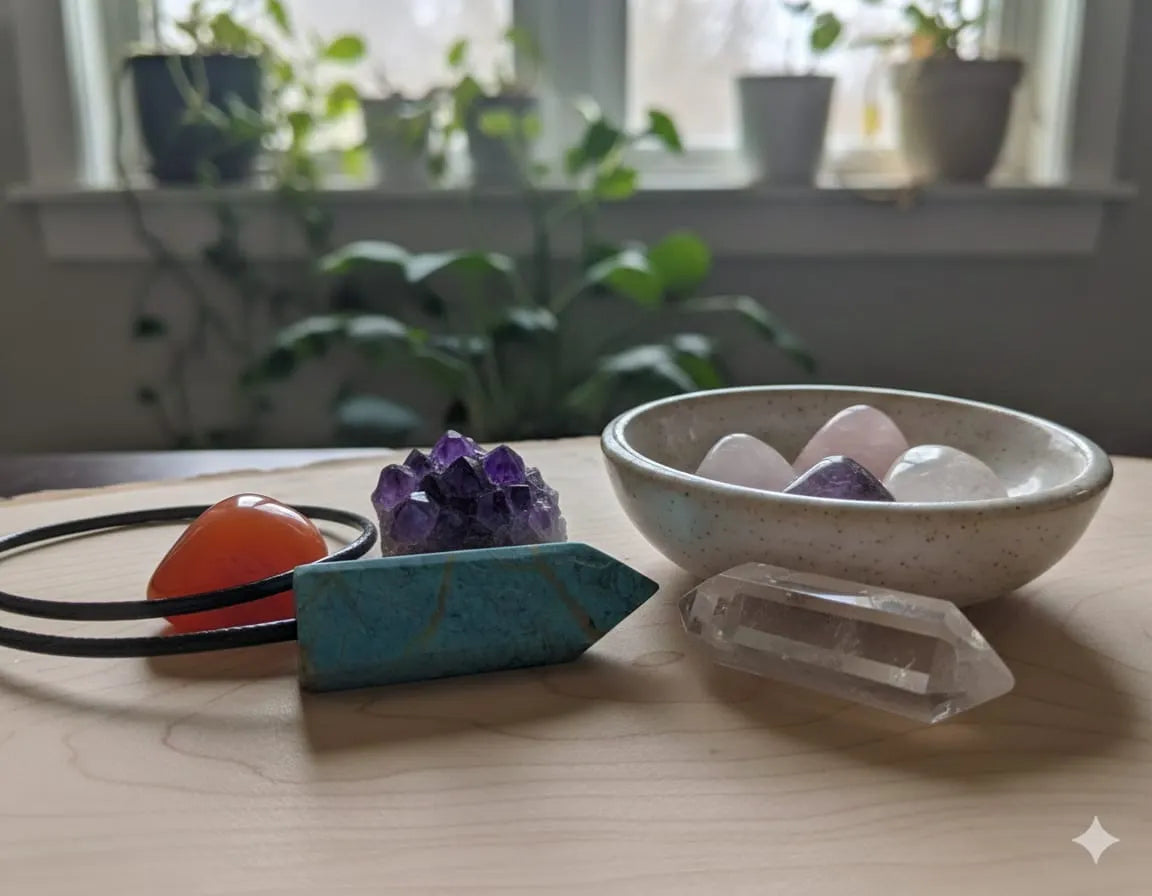 Turquoise (Firoza) Reiki Healing Pencil