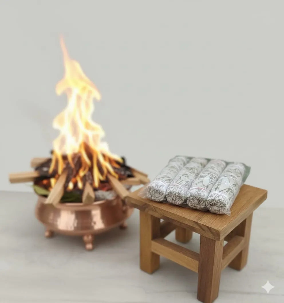 White Sage Smudge Sticks (Pack of 4)