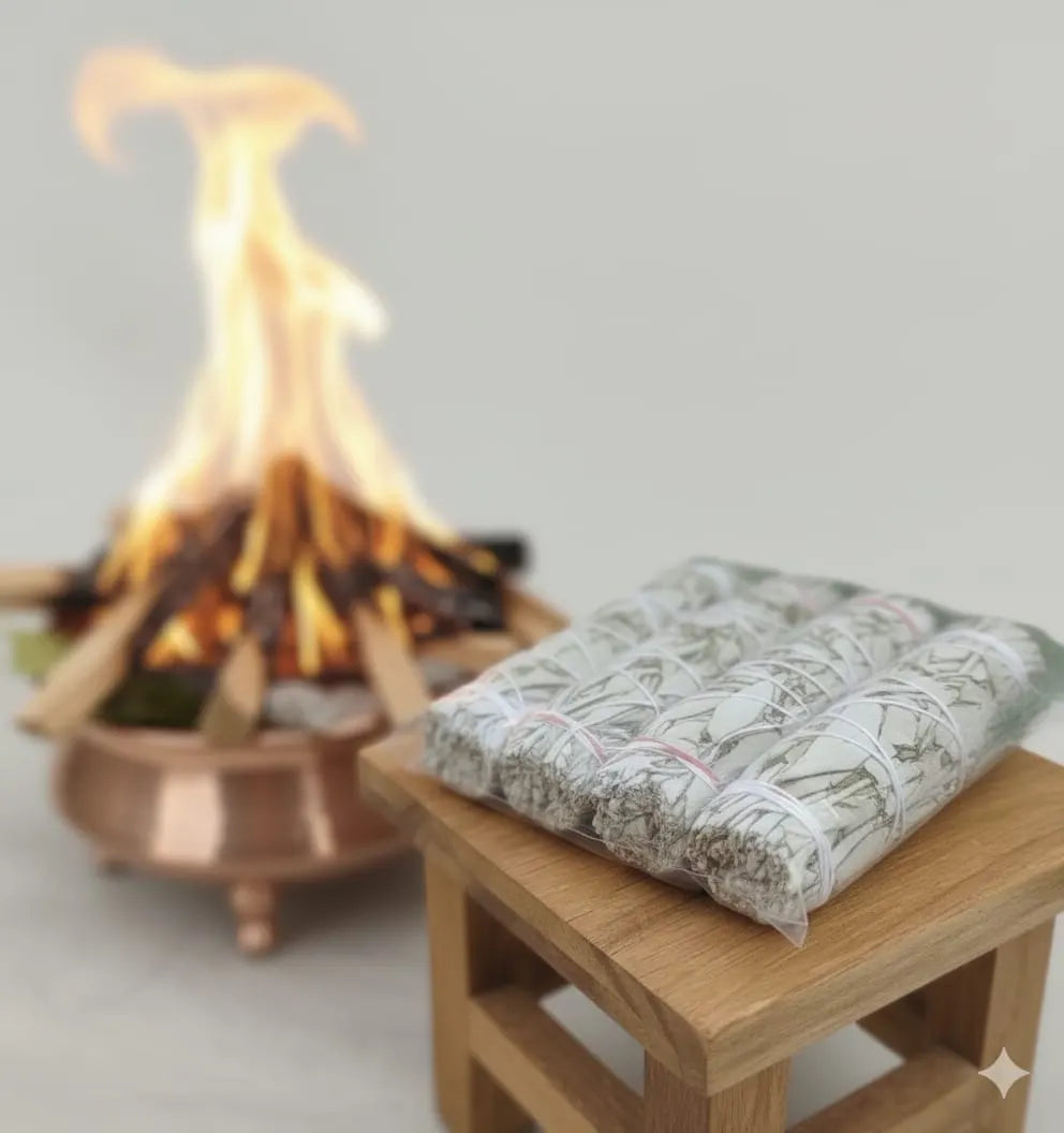 White Sage Smudge Sticks (Pack of 4)