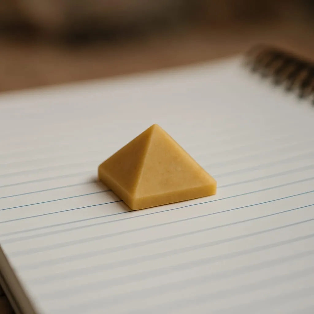Yellow Aventurine Real Stone Pyramid