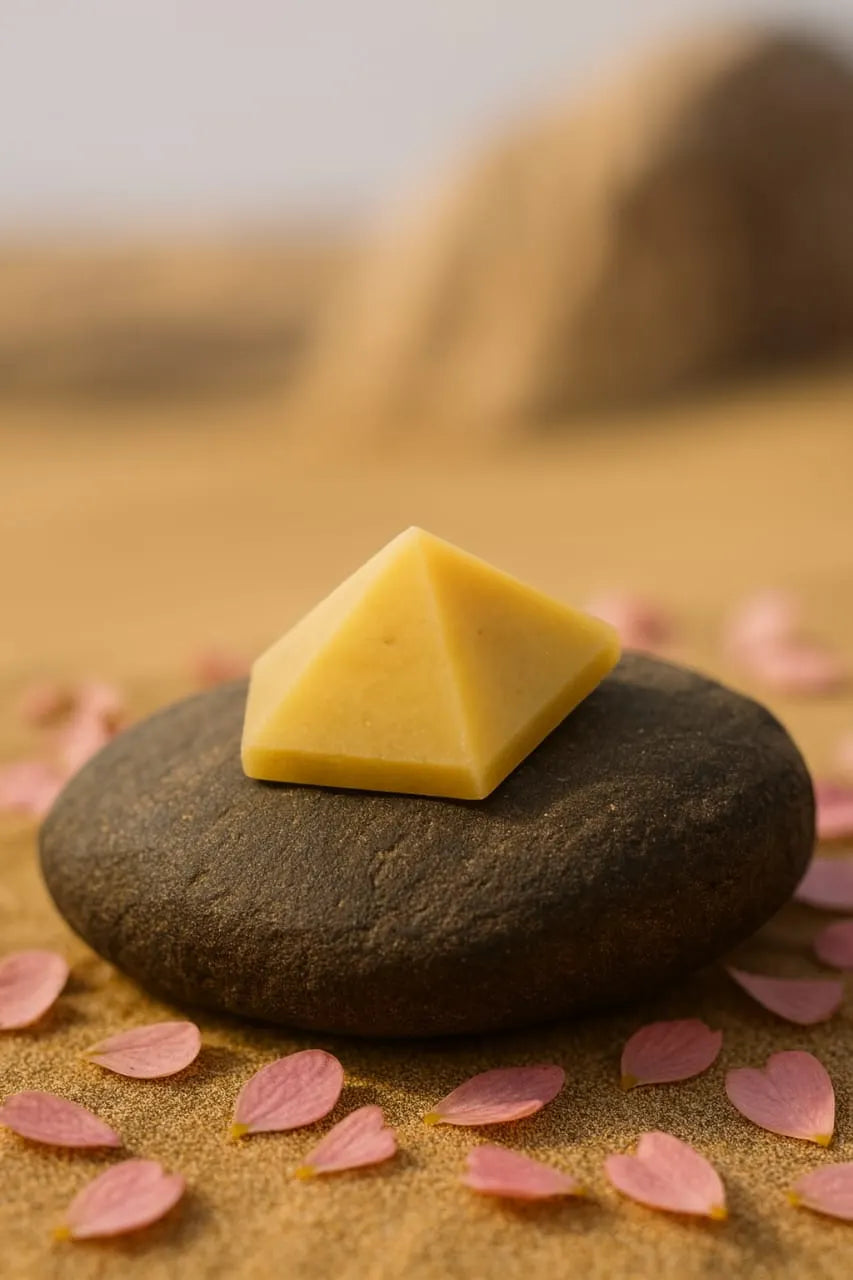 Yellow Aventurine Real Stone Pyramid