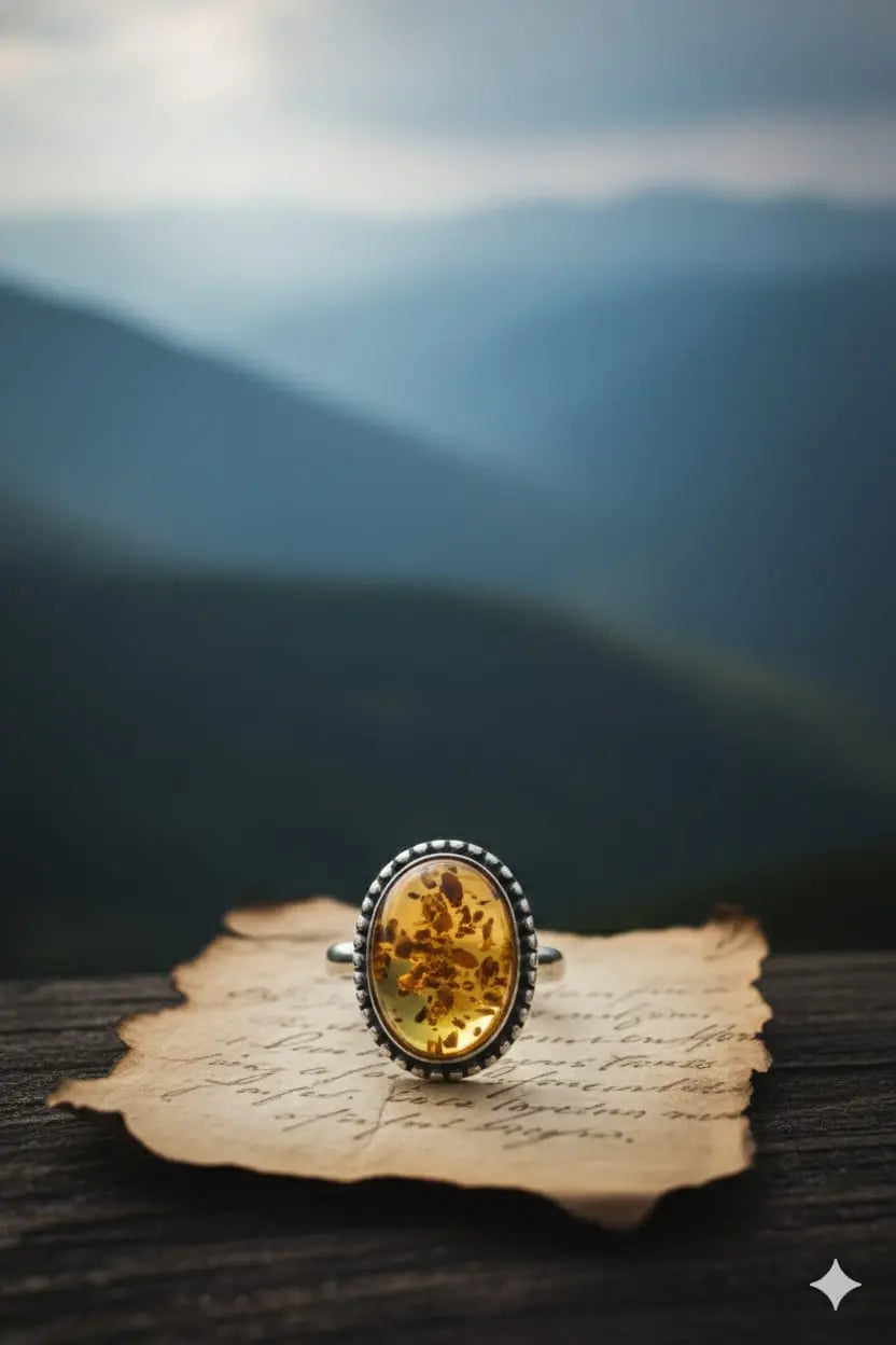 Citrine Abundance & Success Ring