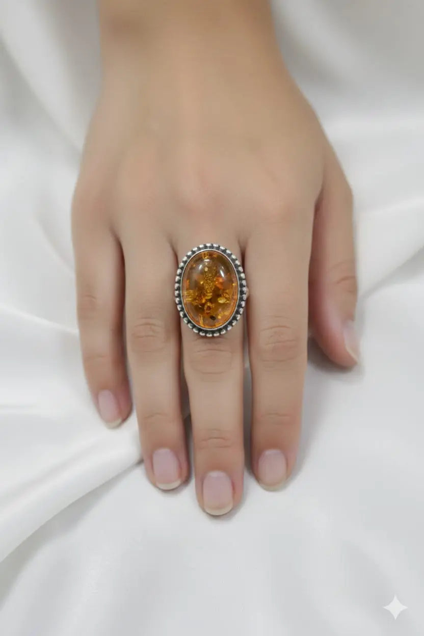 Citrine Abundance & Success Ring