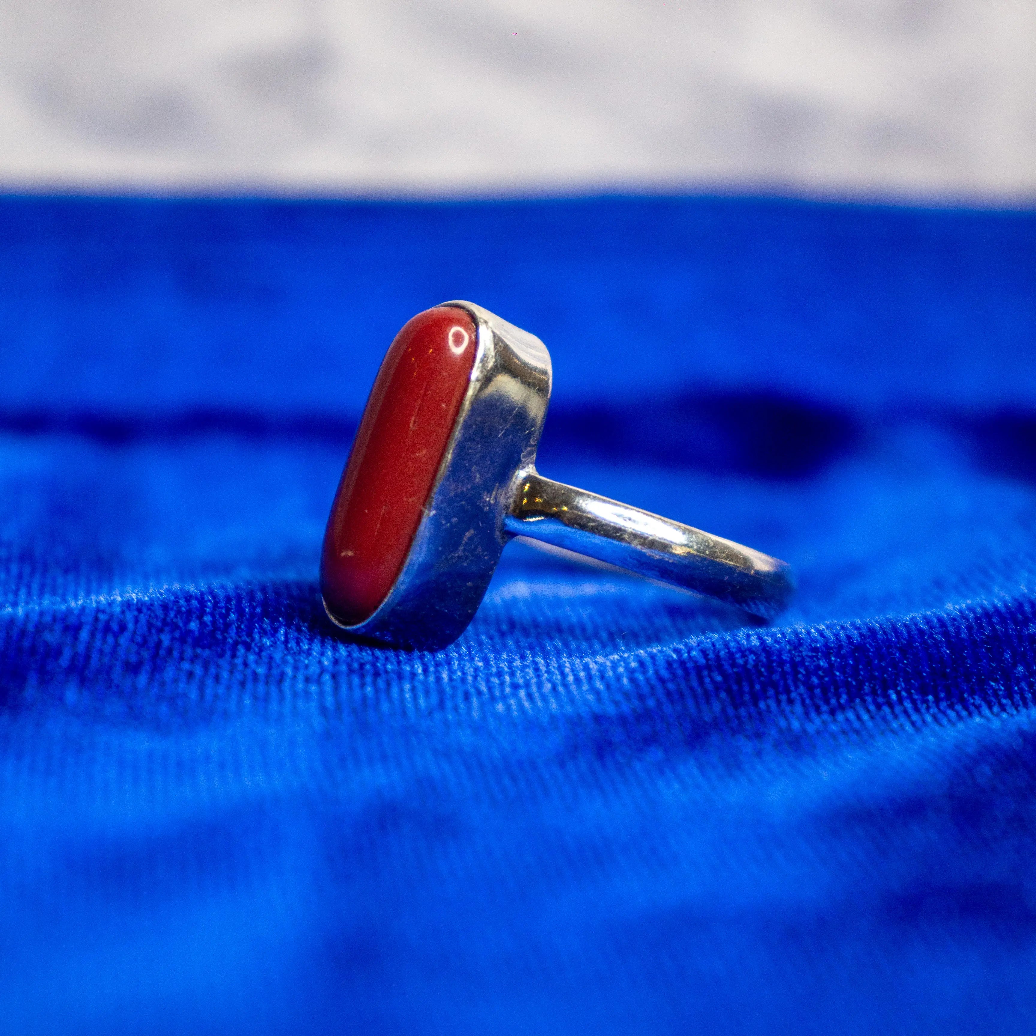 Red Jasper Strength & Protection Ring