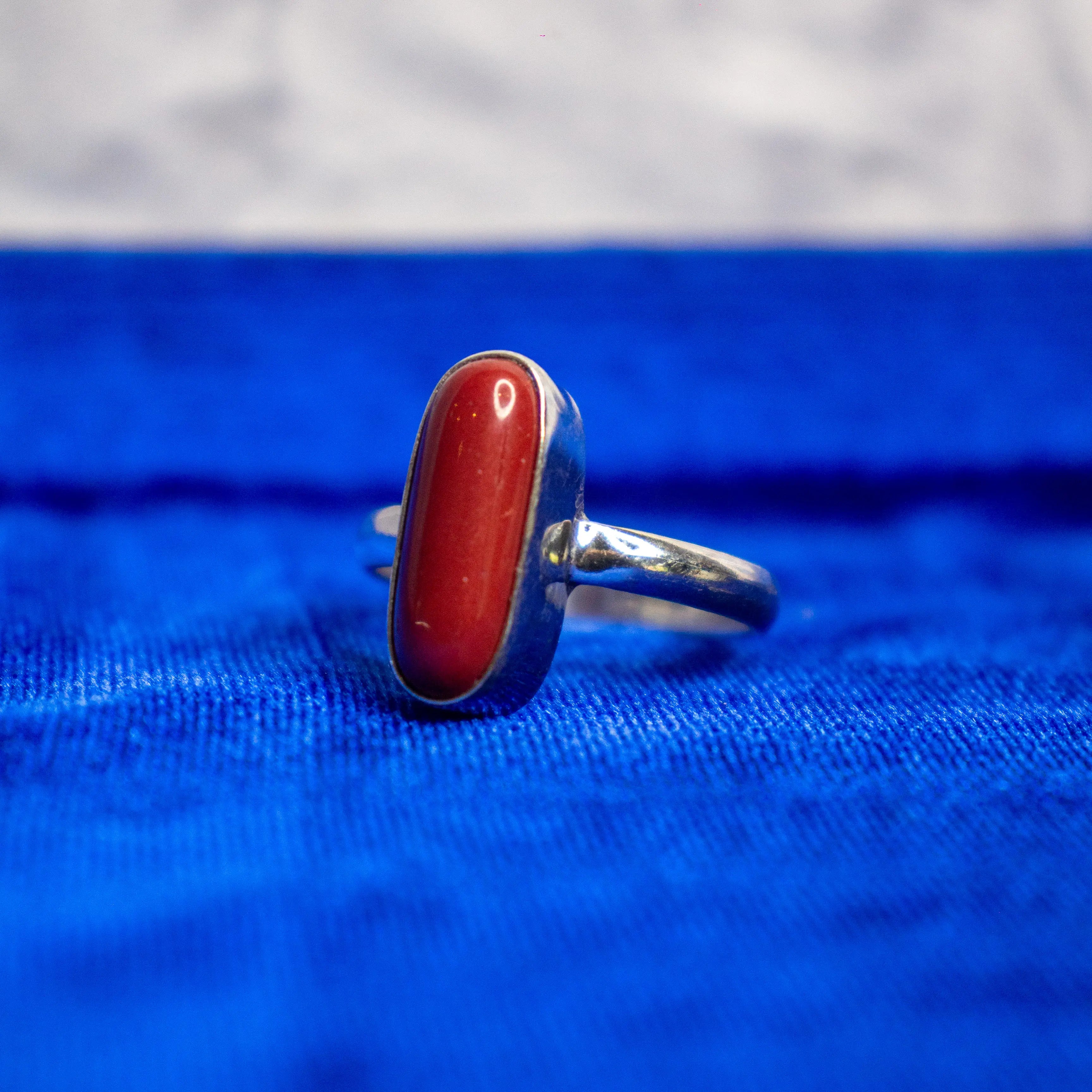 Red Jasper Strength & Protection Ring