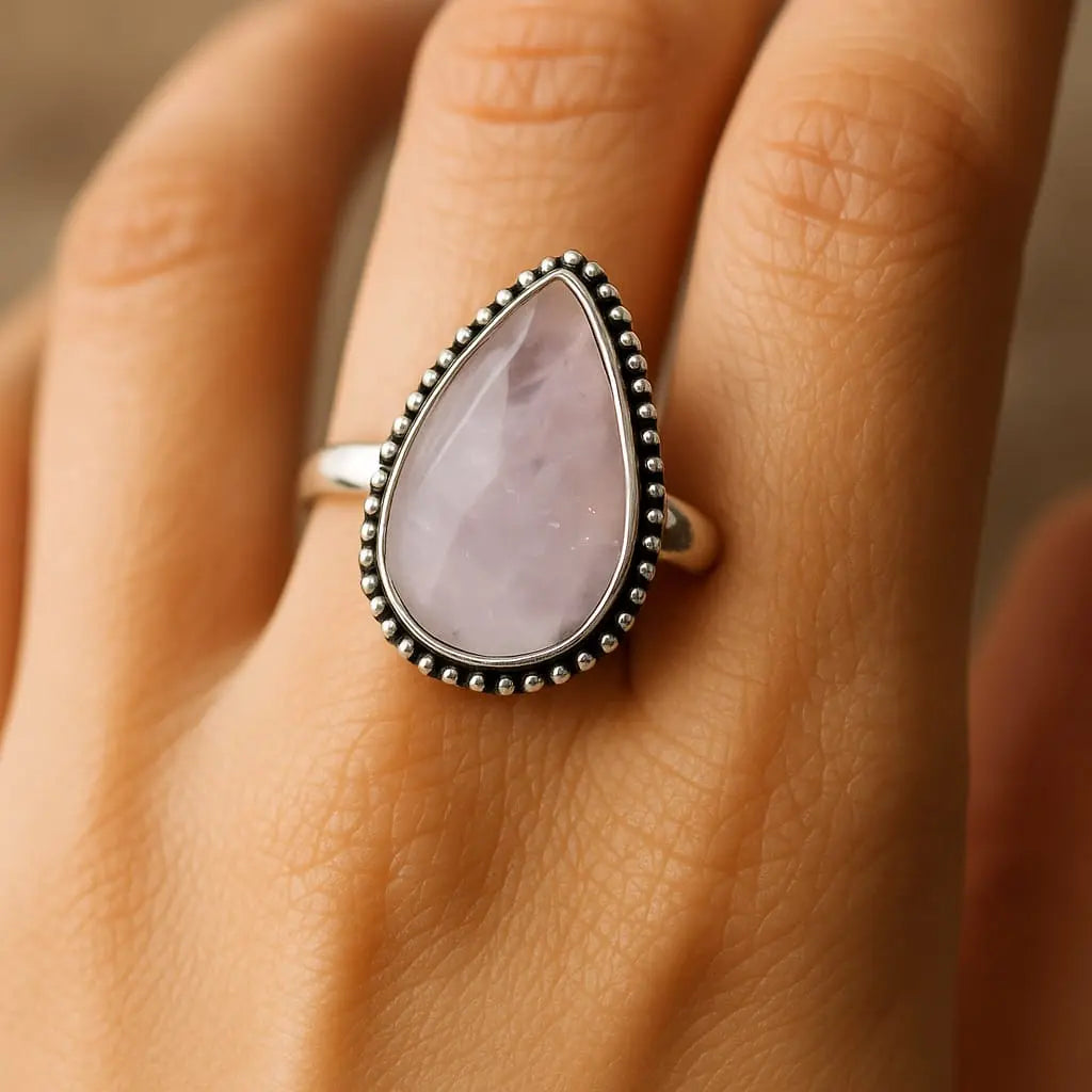 Rose Quartz Love & Harmony Ring